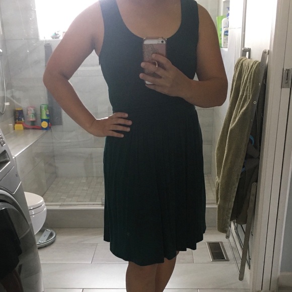 Club Monaco Hunter Green Dress - Picture 2 of 11